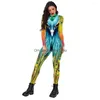 Damen Jumpsuits Strampler Damen Frauen Männer Tiere 3D Gedruckt Overall Adts Halloween Cosplay Kostüm Für Tanzparty Dress Up D Dh7Df