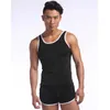 Men's Tank Tops Gulf Stringer Tank Top Men Summer Y Back Gym Sleeveless Shirt Fitness Vest Muscle Singlets Workout TankL2402