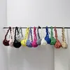 Lässige gesteppte silberne Umhängetasche für Damen, trendige Handtaschen, Designer-Plissee-gepolsterte kleine Unterarm-Geldbörsen aus Nylon 240219
