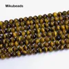 Losse Edelstenen Groothandel Natuurlijke 8mm 10mm 12mm Bruin Tijgeroog Gladde Ronde Kralen Voor Het Maken van Sieraden Armband Ketting DIY