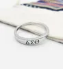 Klassische Delta Sigma Theta Ringe Schwarzer Buchstabe Symbol Ring Für Frauen Mode Sommer Stil Geschenk Schmuck 2018 Neue Ankunft Ganze Je7017894