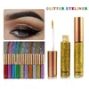 10 pièces ensemble Eyeliner scintillant maquillage cosmétiques coloré brillant paillettes liquide longue durée crayons Makeip outils 240220