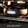 Pans HA1 Hard Anodized Nonstick Fry Pan 12 Inch Induction Oven Broiler Safe 500F Lid 350F Pots And Cookware Black