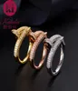 Top luxe banket verkoperd 18K gouden ring sieraden mode Europese en Amerikaanse stijl microset dames nagelring accessoires1580906
