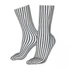 Erkek çoraplar harajuku eski moda işaretleme çizgileri kadın 2024 kadın spor çorap