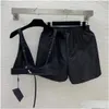 المسارات النسائية الموضات Y Womens Tracksuits Ladies Designer Bra Bra Short Pants مجموعة قابلة للتعديل حجم الصدر الداخلي الخفافيش في الهواء الطلق DHH3A