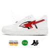 أعلى جودة OG Women Mens Sneakers A الاستحمام Ape Bapesk8 Sta Designer Shoes Patent Leath