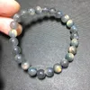 Braccialetti di collegamento All'ingrosso 1 pz Bracciale in labradorite naturale Rianbow 6mm 8mm 10mm Gioielli con pietre preziose rotonde 18,5 cm