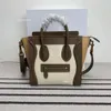 Bolso de lujo para mujer de diseñador 10a en bolsos de piel de becerro tamboreados Estuche cruzado de cuero genuino Bolsos con correa para el hombro largos marca