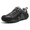 Zapatos de escalada para hombre, zapatos de seguridad para el trabajo, botas de montaña para senderismo, antideslizantes, resistentes al desgaste, transpirables, calzado para exteriores para hombre, zapatillas de deporte, talla 39-45