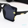 Modedesigner Sonnenbrille Weiße Sonnenbrille Schwarz Luxus Damen Herren Brille Damen Sonnenbrille UV400 Objektiv Unisex Mit Box