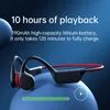 Écouteurs de conduction en os Bluetooth sans fil IPX8 Player mp3 imperméable Hifi Hifi Hook Hookphone avec micro micro pour la natation 240314