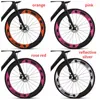 Road Bike Rim Sticker 700C Bike Wheel Stickers Cycling Waterproof Decorative Protective Decals Bicycle Accessories Reflective 240223