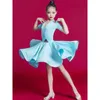 Stage Wear Make Your Little Girl Shine With Latin Dance Costume For Performance Or Competition Dresses Women Two Piece Set