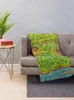 Cobertores Stardew Valley Map Throw Blanket para sofá decorativo leve de viagem