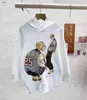 Luxe baby hoodie stripfiguur patroon afdrukken kind trui maat 100-150 kinderen designer kleding meisjes jongens trui 24feb20