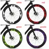 Road Bike Rim Sticker 700C Bike Wheel Stickers Cycling Waterproof Decorative Protective Decals Bicycle Accessories Reflective 240223