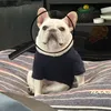 デザイナー犬服ブランドドッグアパレルコットンドッグTシャツクラシックレターハートパターンサマースプリングパピーシャツ柔らかい通気性ペットTシャツ小犬S A744