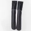 Chaussettes de femmes bas pour femmes en dentelle sexy en nylon long respirable mince sur la chaussette de genou de leggings anti-snag tampons