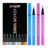 8 Colors Set Neon Liquid Eyeliner UV Light Pen Halloween Pencil Makeup Pigment Green Orange 240220