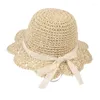 Hats GEMVIE 3 Color Shell Tassels Cowgirl Outdoor Spring Summer Cowboy Straw Hat Lady Sun Protection Beach Top 2024