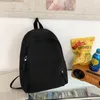 Sacs d'école couleur unie sac à dos femme Simple mode cartable étudiants mignon pour les filles sport dessin animé