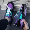 Autumn Mens Skateboard Sneakers Street Hip Hop Anime Shoes Men Fashion Purple Casual Male Platform Sports 240219