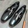 Echte atmungsaktive Business-Schuhe Feragamo-Leder Neues Sommerkleid Britische Lacklederschuhe Lässige faule Lederschuhe 5I6W Herren E7SQ