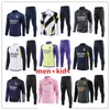 2023 2024 2025 Real Madrids tracksuit training suit VINI JR BELLINGHAM 23/24/25 real Madrides Long Sleeves men kids football sportswear chandal futbol survetement