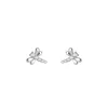 Stud Earrings Pure S925 Sterling Silver Zirconia Dragonfly For Women Luxury Jewelry Accessories Gift