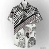 Mens Casual Shirts Minlgu Summer Short Sleeve Mens Luxury Speckle Leopard Printed Dress Fashion Men Slim Fit 4XL