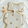 Stroller Parts Seat Liner Pram Cushion Bear Embroidery Accessories Trolley Mattress Baby Pushchair Car Mat