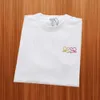 T-shirt de verão Designer T Shirt Homens Mulheres Colorido Bordado Gráfico Tee Algodão Tee Casual Plus Size Camisa