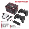 Konsoler X2 Plus Game Stick 4KHD Portable Console TV GD10 Pro Handheld Game Player 40000 Retro Games Wireless Controle Video Game Console