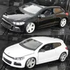 Diecast Model Cars Bbuurago 1 24 Volkswagen Scirocco R White Symulacja SKLOKA Model samochodu Zbieranie prezentów zabawki