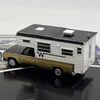 Diecast Model Cars Greenlight Diecast Model Car 1/64 RAM 1990 D250 D-250 with WINNEBAGO SLIDE IN CAMPER Model Toy Car For Collection