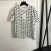 Tasarımcı T Shirt Erkekler Marka Giyim Mens Yaz Top Moda Mektubu Logosu Baskı Yuvarlak Boyun Adam Gömlek 24 Şubat 24