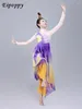 ステージウェアクラシックダンスコスチューム女性エレガントファン18 Huandie Meng Die Flying