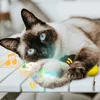 Smart Sensing Cat Toy Electric Rolling LED Pet Cat Ball Toys Интерактивный автоматический перезаряжаемый звук для активности в помещении 240219