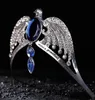 Fashion Vintage Silver Ravenclaw diadem Blue Crystal Ravenclaw College Lost Crown Prom Hair Jewelry Jarry Potter Horcrux S9199815772