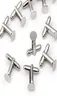 Drop 8mm 100Pcs Fashion Round Metal Cufflink Backs2016 New Fashion Cufflink DIY Accessories Exquisite Clothings5780734