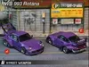 Diecast Model Cars Street Weapon Warrior 1 64 RWB 993 Rotana GT WING / DOBLE WING PURPLE DIECASTモデルカー