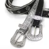 Ceintures Casual Adulte Plein Diamant Taille Western Cowgirl Cowboy Ceinture De Mode Pour Jeans Jupe