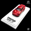 Diecast Model Cars Time Micro 1 64 Mazda RX-7 Rocket Bunny Red Alloy Diecast Model Car for Collection Gift