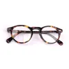 Mode Sonnenbrillenrahmen 2021 Vintage Brillen OV5186 Gregory Peck Acetat Runde Brillengestell Männer Frauen mit Original Case1336O