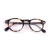 Moda Occhiali da sole Montature 2021 Occhiali da vista vintage OV5186 Gregory Peck Occhiali rotondi in acetato Telaio Uomo Donna Con custodia originale1336O