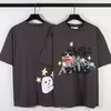 Neues Lanet-T-Shirt, gebrochener Planet, Schaumstoff, lockerer Druck, kurz, High-Street-Männer und Damen, lockerer Sport, reine Baumwolle, lässiges Top, Break Planet-Kleidung 20