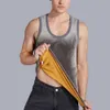 Men's Tank Tops Stylish Winter Vest Undershirt Base Vest Sleeveless Soft Comfortable Men Winter Vest ThermalL2402