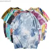 T-shirts voor heren zomer Y2K Tie Dye T-shirt voor mannen