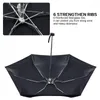 Umbrellas Girls Travel Umbrella Mini Small Fashion Portable Pocket Waterproof Women Men Anti-uv Folding Parasol Windproof Rain